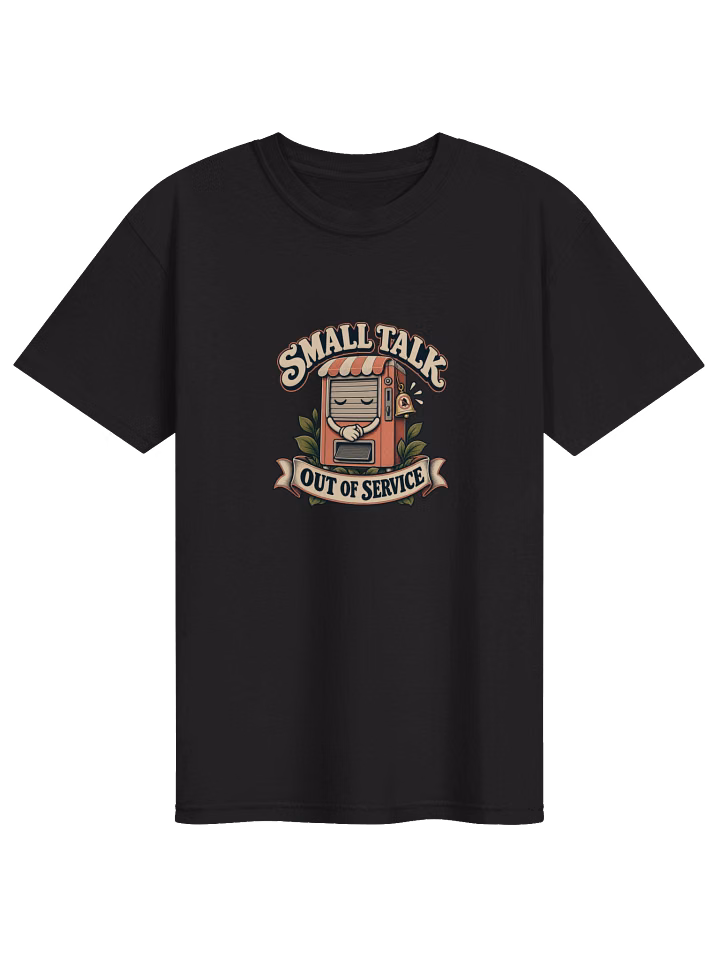Small Talk Out of Service Retro T-Shirt