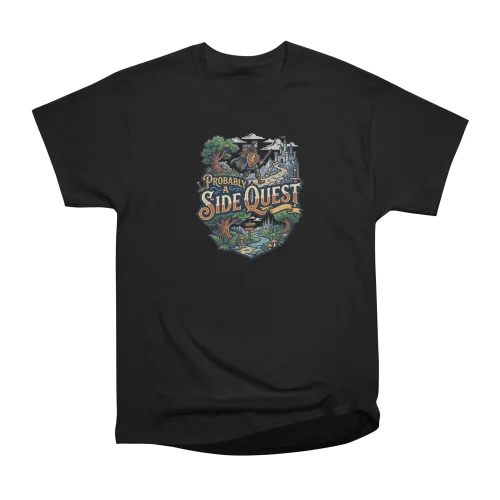 Probably a Side Quest - Open World Gamer Graphic - Classic T-Shirt